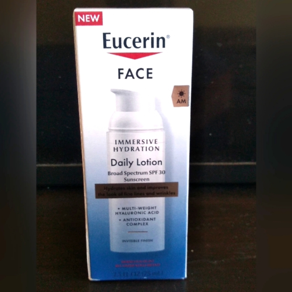 Brand New Eucerin Face Daily Lotion with SPF 30 25ML
